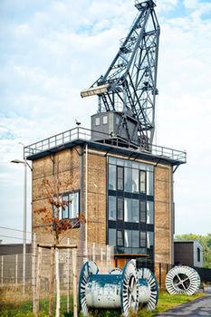 Industrial House On The Riverside